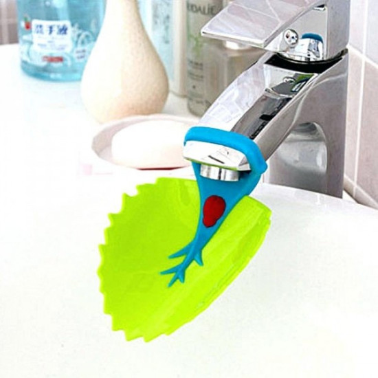 Faucet extension Leaf JOYREN Leag-R1 (8 * 11 * 6 cm) - light green Faucet extension Leaf JOYREN Leag-R1 (8 * 11 * 6 cm) - light green