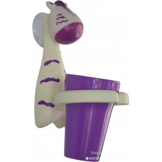 Стаканчик для зубної пасти та щітки Babyhood BH-703 Zebra (BH-703Z) Стаканчик для зубної пасти та щітки Babyhood BH-703 Zebra (BH-703Z)