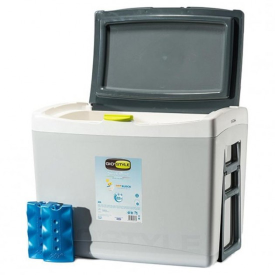 Термобокс Giostyle Shiver 43 л + 2 аккумулятора холода (8000303304784) Термобокс Giostyle Shiver 43 л + 2 аккумулятора холода (8000303304784)