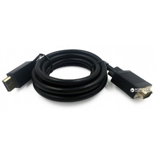 Cablexpert DisplayPort to VGA 1.8 m Black (CCP-DPM-VGAM-6) Cablexpert DisplayPort to VGA 1.8 m Black (CCP-DPM-VGAM-6)
