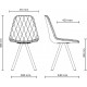 Chair Nowy Styl LIYA 4L ordf ANTR (BOX-1) SORO-93 Chair Nowy Styl LIYA 4L ordf ANTR (BOX-1) SORO-93