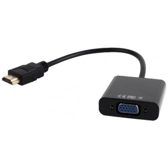 Cablexpert HDMI to VGA and audio adapter 0.15 m (A-HDMI-VGA-03) Cablexpert HDMI to VGA and audio adapter 0.15 m (A-HDMI-VGA-03)