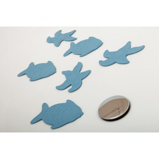 Антиковзні аплікації Non-slip Suction mini bath mats PCR119 (F119) Антиковзні аплікації Non-slip Suction mini bath mats PCR119 (F119)