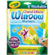 Markers Crayola Window Crystal Effects drawings on glass crystal effect 8 colors Markers Crayola Window Crystal Effects drawings on glass crystal effect 8 colors