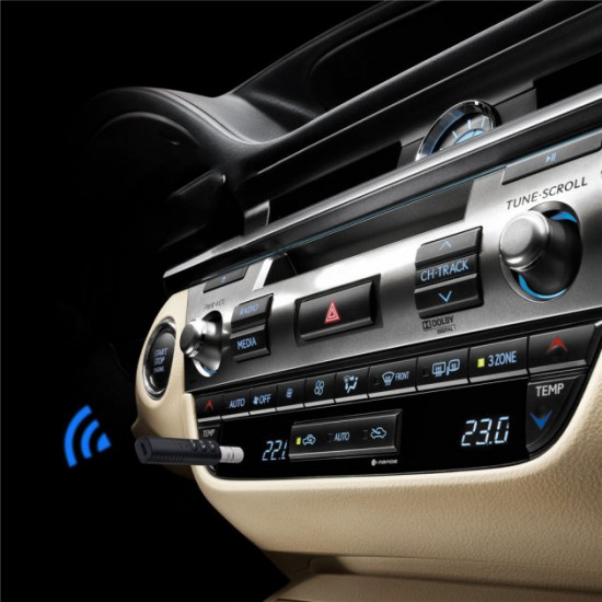  Bluetooth адаптер AUX для автомагнитолы Adin ВТ1, черный