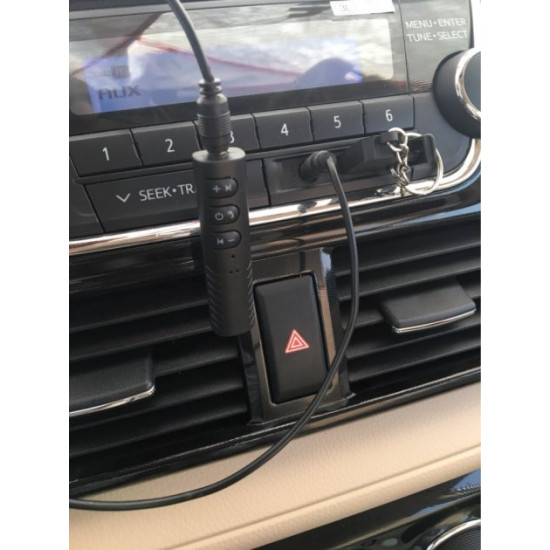 Bluetooth адаптер AUX для автомагнитолы Adin ВТ1, черный