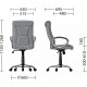 Крісло Nowy Styl ELLY ordf TILT CHR68 ECO-31 Крісло Nowy Styl ELLY ordf TILT CHR68 ECO-31