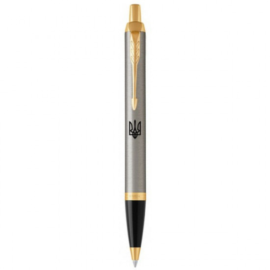 Parker Ballpoint Pen IM 17 Brushed Metal GT BP Trident (22 232_TR) (3501179823720) Parker Ballpoint Pen IM 17 Brushed Metal GT BP Trident (22 232_TR) (3501179823720)