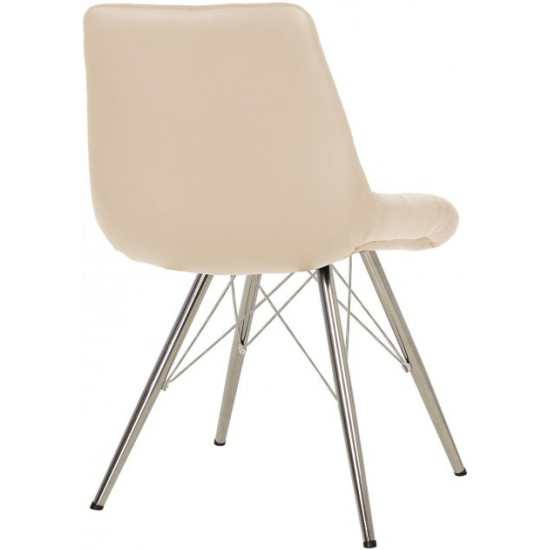 Chair Nowy Styl NICOLE ordf 4LX CHROME (BOX-1) ECO-07 Chair Nowy Styl NICOLE ordf 4LX CHROME (BOX-1) ECO-07
