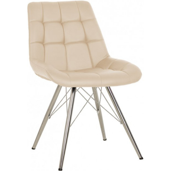 Chair Nowy Styl NICOLE ordf 4LX CHROME (BOX-1) ECO-07 Chair Nowy Styl NICOLE ordf 4LX CHROME (BOX-1) ECO-07