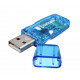 Bluetooth 2.0 adapter Ewell, crystal blue (EW152) Bluetooth 2.0 adapter Ewell, crystal blue (EW152)