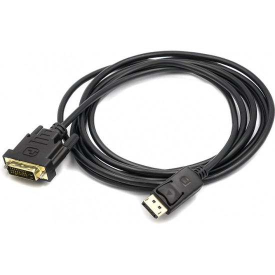 Кабель PowerPlant DisplayPort - DVI 3 м Black (CA911165)