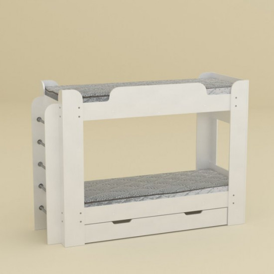 Children's bunk bed Twix Companit 70x190 white Children's bunk bed Twix Companit 70x190 white