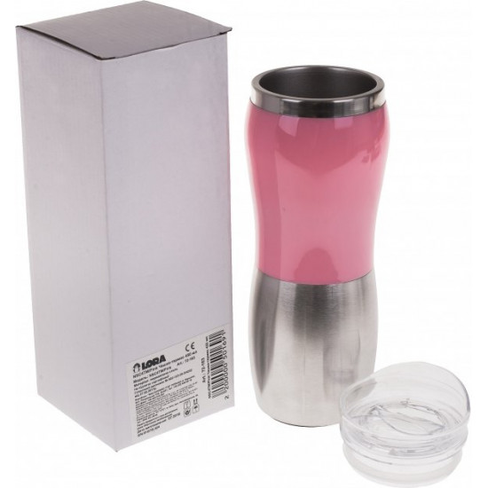 Thermo mug Lora NSC4TM/Pink 450 ml (72-163) Thermo mug Lora NSC4TM/Pink 450 ml (72-163)