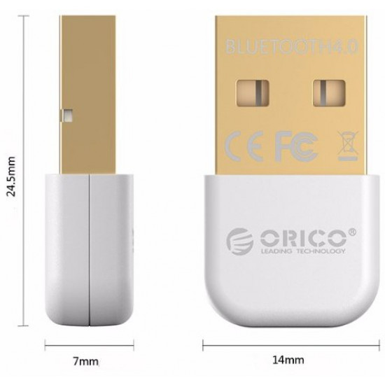 Bluetooth adapter Orico BTA-403 Black (OR-0403) Bluetooth adapter Orico BTA-403 Black (OR-0403)