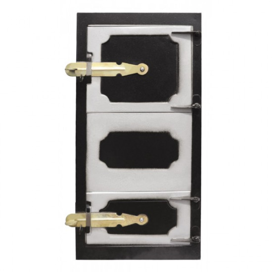 Paired door GOSPODAR GM furnace + blower 540*260 mm black. meth (Art. No.: 92-0369) Paired door GOSPODAR GM furnace + blower 540*260 mm black. meth (Art. No.: 92-0369)