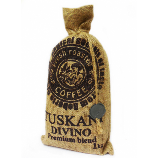 Кофе в зернах Tuskani Divino 60% арабика 40% робуста 1 кг Кофе в зернах Tuskani Divino 60% арабика 40% робуста 1 кг