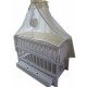 Baby crib Baby White with pendulum mechanism and drawer White Baby crib Baby White with pendulum mechanism and drawer White