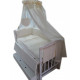 Baby crib Baby White with pendulum mechanism and drawer White Baby crib Baby White with pendulum mechanism and drawer White