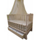Baby crib Baby Toddler Ivory with pendulum mechanism and drawer Ivory Baby crib Baby Toddler Ivory with pendulum mechanism and drawer Ivory