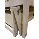 Baby crib Baby Toddler Ivory with pendulum mechanism and drawer Ivory Baby crib Baby Toddler Ivory with pendulum mechanism and drawer Ivory
