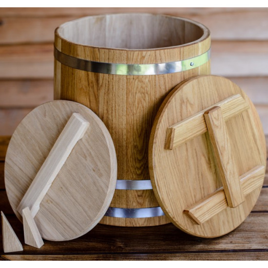 Tub for pickles oak 40 l. Tub for pickles oak 40 l.