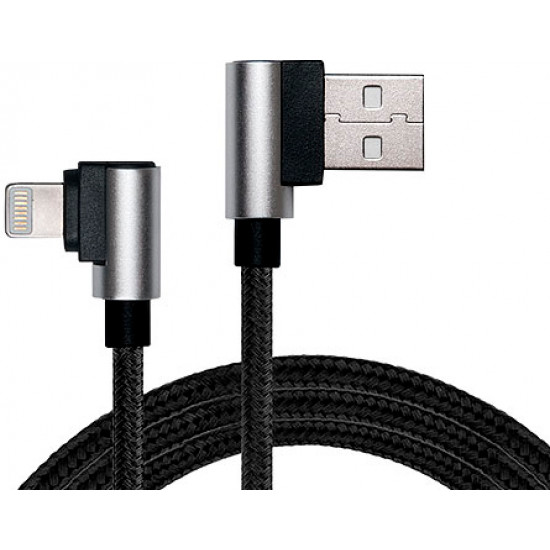 Кабель Real-El USB 2.0 Premium AM-8pin 1 м Black (EL123500034) Кабель Real-El USB 2.0 Premium AM-8pin 1 м Black (EL123500034)