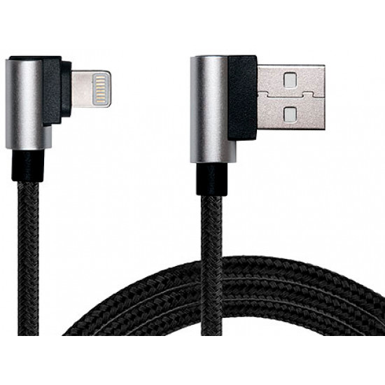 Кабель Real-El USB 2.0 Premium AM-8pin 1 м Black (EL123500034) Кабель Real-El USB 2.0 Premium AM-8pin 1 м Black (EL123500034)