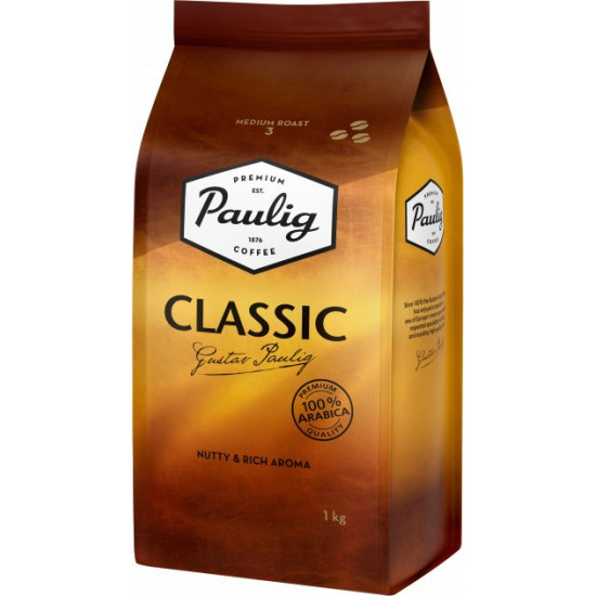 Кофе в зернах Paulig Classic 1 кг (6411300164783) Кофе в зернах Paulig Classic 1 кг (6411300164783)