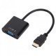 Переходник U&P HDMI - VGA / Audio 0.2 м Black (CC-HTVA-BK) Переходник U&P HDMI - VGA / Audio 0.2 м Black (CC-HTVA-BK)