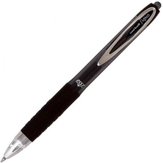 Ручка гелевая Uni uni-ball Signo черный 0,7мм (UMN-207.Black) Ручка гелевая Uni uni-ball Signo черный 0,7мм (UMN-207.Black)