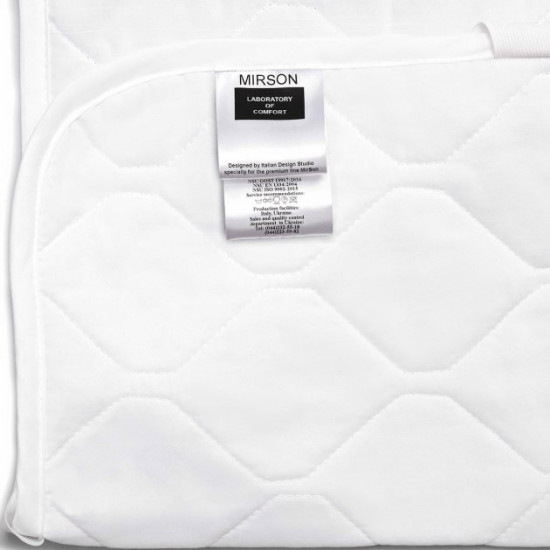 Mattress cover MirSon No. 964 Natural Line Standard Cotton Aloe Vera 80x160 (2200000834607) Mattress cover MirSon No. 964 Natural Line Standard Cotton Aloe Vera 80x160 (2200000834607)