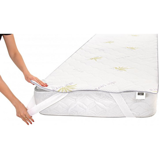 Наматрасник MirSon №1050 Alberto Тенсель (Modal) Seasons Aloe Vera 70х130 см (2200001508675) Наматрасник MirSon №1050 Alberto Тенсель (Modal) Seasons Aloe Vera 70х130 см (2200001508675)