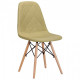 Dining chair for kitchen, cafe, bar Lorenzo beech wood/fabric light olive AMF Dining chair for kitchen, cafe, bar Lorenzo beech wood/fabric light olive AMF