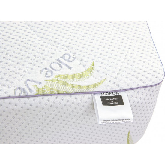 Mattress cover MirSon No. 1025 Alberto Cotton Strong Aloe Vera 80x160 cm (2200001498938) Mattress cover MirSon No. 1025 Alberto Cotton Strong Aloe Vera 80x160 cm (2200001498938)