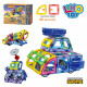 Children's construction set Magnetic construction set LIMO TOY LT5001 96 parts (BAM001824) Children's construction set Magnetic construction set LIMO TOY LT5001 96 parts (BAM001824)