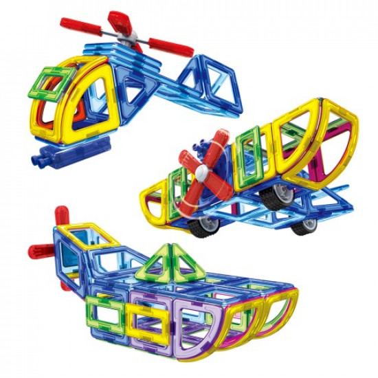 Children's construction set Magnetic construction set LIMO TOY LT5001 96 parts (BAM001824) Children's construction set Magnetic construction set LIMO TOY LT5001 96 parts (BAM001824)