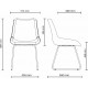 Chair Nowy Styl NICOLE ordf CFS BLACK (BOX-1) ECO-07 Chair Nowy Styl NICOLE ordf CFS BLACK (BOX-1) ECO-07