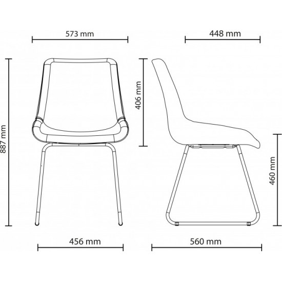 Chair Nowy Styl NICOLE ordf CFS ANTR (BOX-1) ECO-01 Chair Nowy Styl NICOLE ordf CFS ANTR (BOX-1) ECO-01