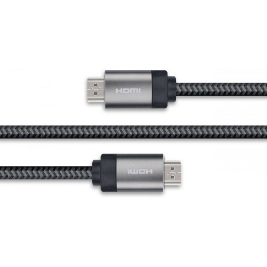 Cable Real-El HDMI ver. 2.0 Premium MM 2 m Silver (EL123500046) Cable Real-El HDMI ver. 2.0 Premium MM 2 m Silver (EL123500046)