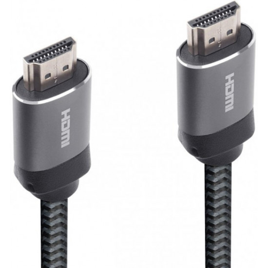 Cable Real-El HDMI ver. 2.0 Premium MM 2 m Silver (EL123500046) Cable Real-El HDMI ver. 2.0 Premium MM 2 m Silver (EL123500046)