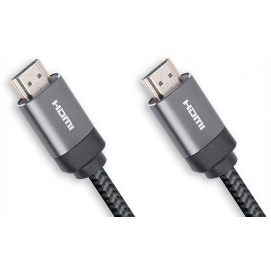 Cable Real-El HDMI ver. 2.0 Premium MM 2 m Silver (EL123500046) Cable Real-El HDMI ver. 2.0 Premium MM 2 m Silver (EL123500046)