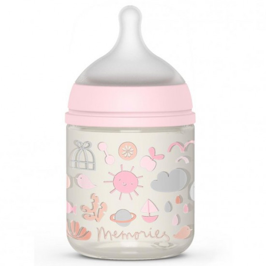 Suavinex Memories feeding bottle 150 ml Pink (307050) Suavinex Memories feeding bottle 150 ml Pink (307050)