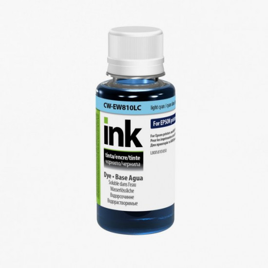 Ink CW Epson L800/L810/L850 (Light Cyan) (CW-EW810LC01) (T6735) 100ml Ink CW Epson L800/L810/L850 (Light Cyan) (CW-EW810LC01) (T6735) 100ml