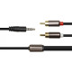 Audio cable PowerPlant 3.5mm Stereo Plug - 2 x RCA 1 m Black (CA912834) Audio cable PowerPlant 3.5mm Stereo Plug - 2 x RCA 1 m Black (CA912834)