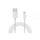  Кабель Grand-X USB - Lightning 1 м White (PL01W)