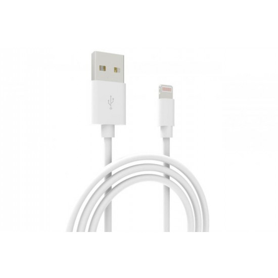 Кабель Grand-X USB - Lightning 1 м White (PL01W)