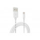  Кабель Grand-X USB - Lightning 1 м White (PL01W)