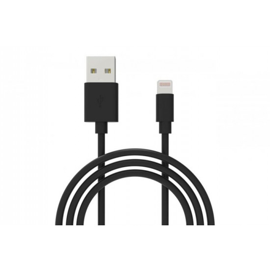  Кабель Grand-X USB - Lightning 1 м Black (PL01B)