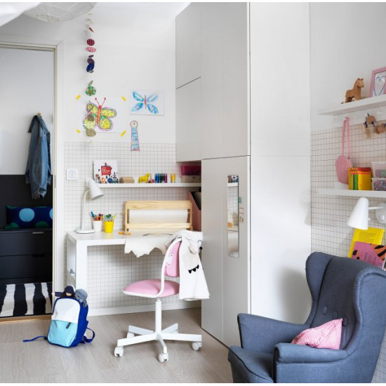 Children's work chair IKEA ORFJALL white/rozhev (704.417.69) Children's work chair IKEA ORFJALL white/rozhev (704.417.69)
